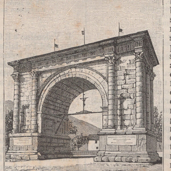 Aosta, Arco Onorario, 1890