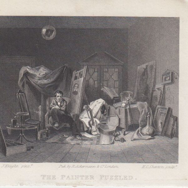 Il Pittore perplesso, 1850