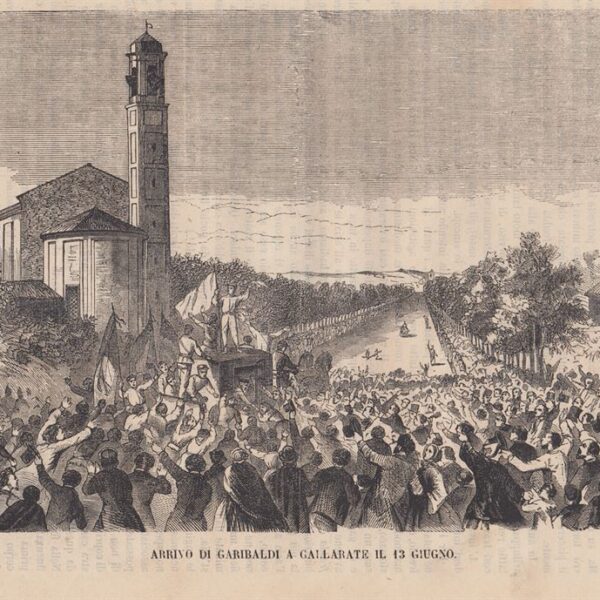 Garibaldi a Gallarate, 1866