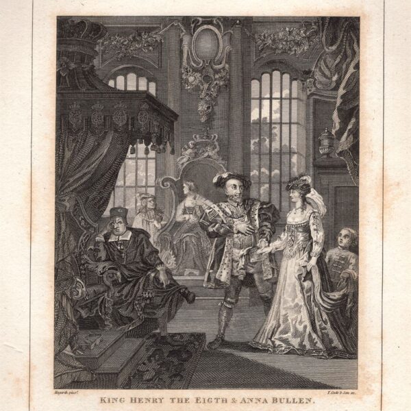 Hogarth William (1697-1764), King Henry the Eigth e Anna Bullen, 1808