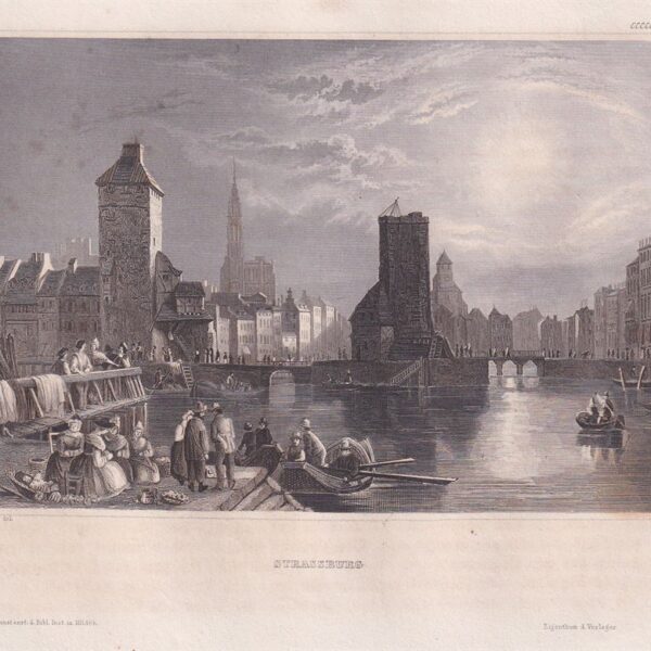 Strasburgo, Strassburg, 1850