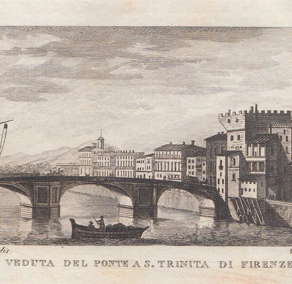 Ponte a S.Trinità di Firenze, 1826
