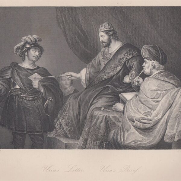 La lettera di Uria, F.Bol, 1840-50