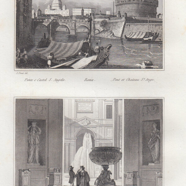 Roma, Castel S.Angelo, Museo Vaticano, 1834-1837