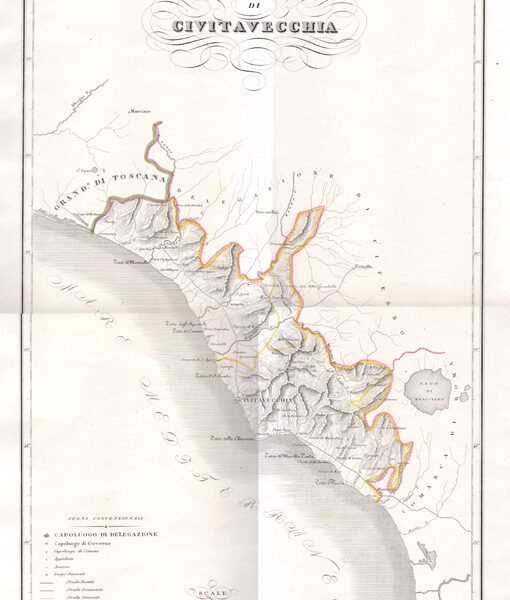 Civitavecchia, 1833-1845