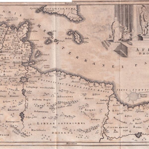 1701, Africa,  dal Cellario Cellarius