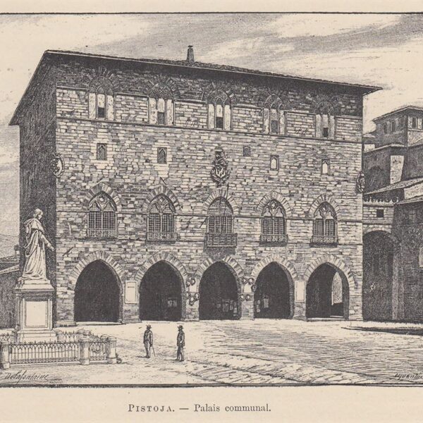 Pistoia, Palazzo Comunale, 1890