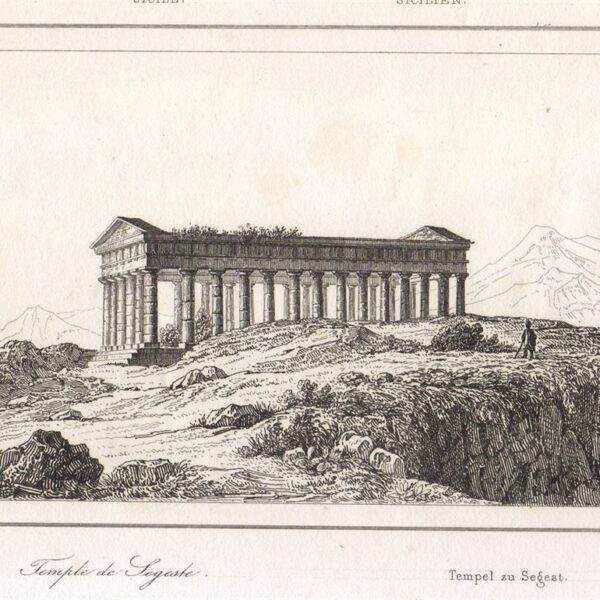 Trapani, Tempio di Segesta, 1835