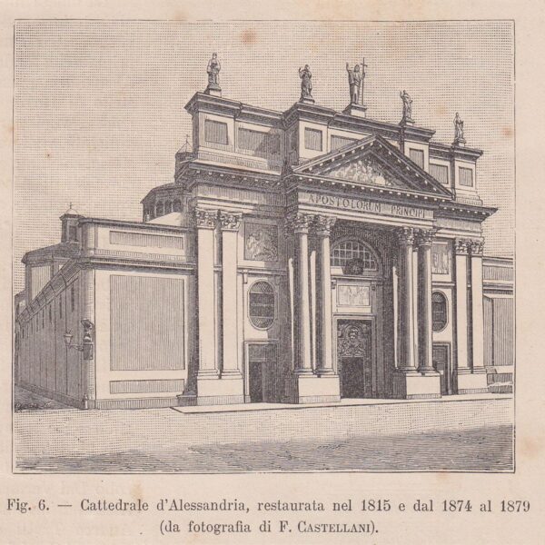 Alessandria, Cattedrale, 1890