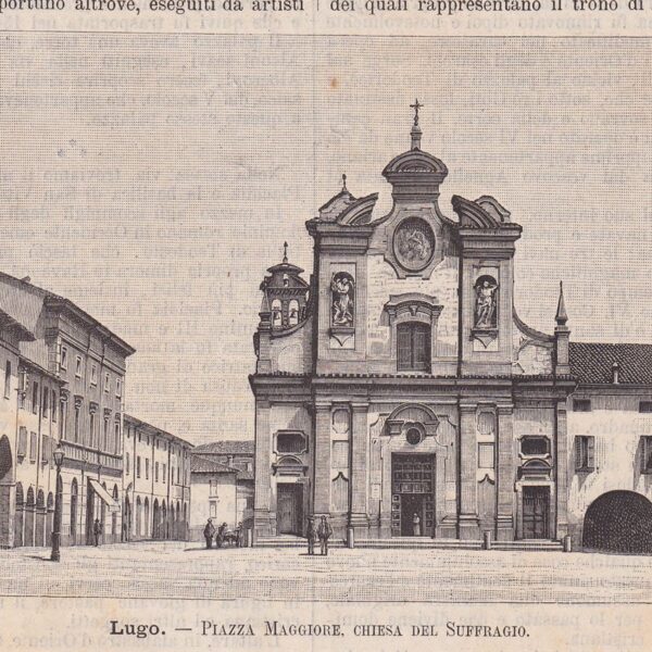 Lugo, Piazza Maggiore, 1890