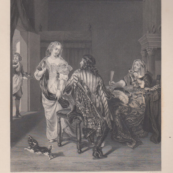 La Proposta rifiutata, N.Verkolje, 1840-50