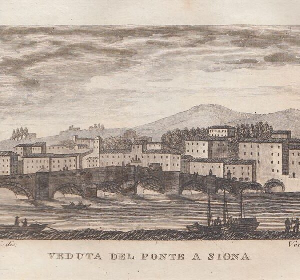 Ponte a Signa, Firenze, 1826
