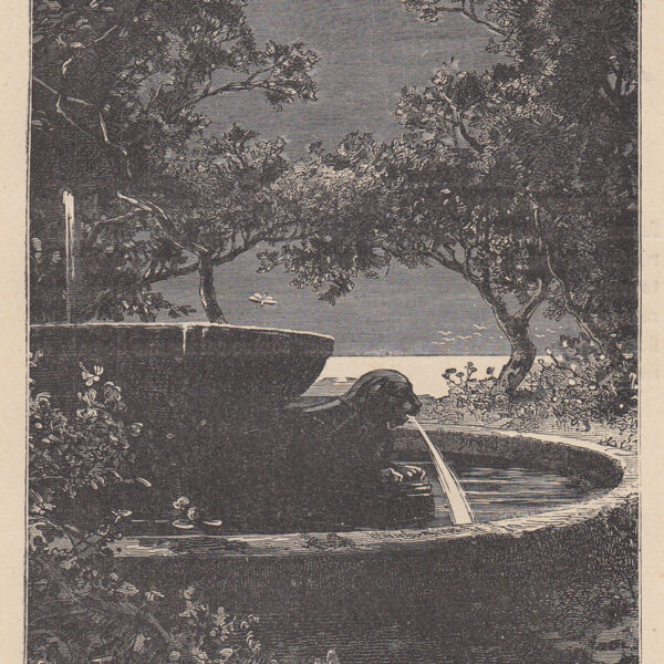 Napoli, Fontana della Villa Comunale, 1889