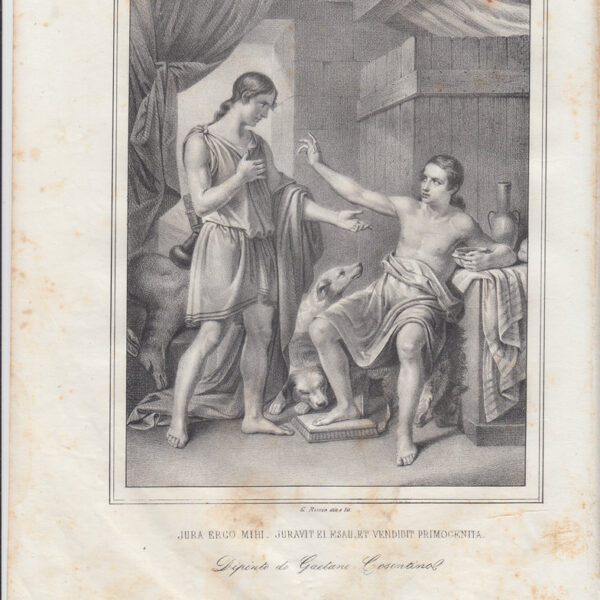 Esaù e la primogenitura, 1850