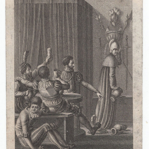 Piccola incisione del XVIII-XIX s