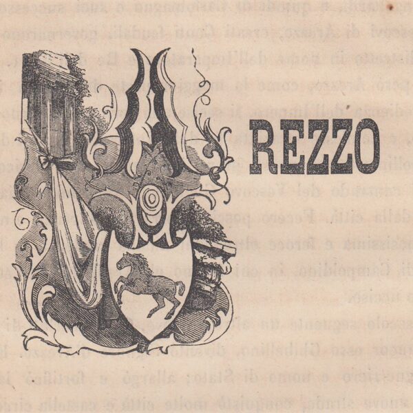 Arezzo, Stemma, 1871