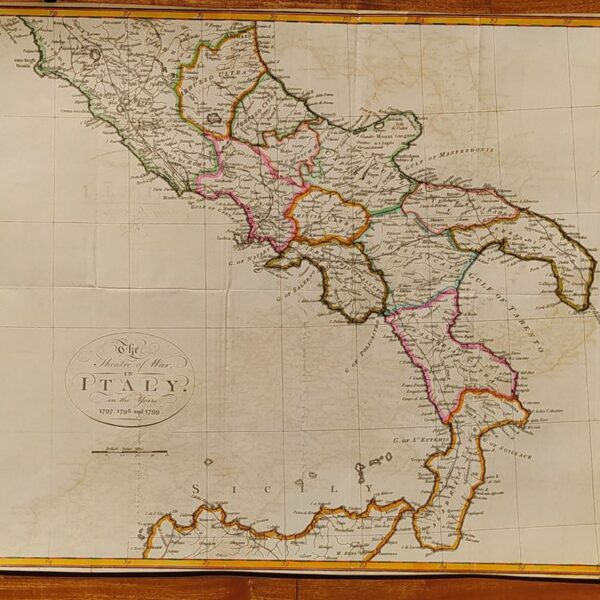 1800, Carta dell'Italia Meridionale