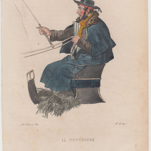 Filippo Palizzi, Il cocchiere, De Bourcard, 1853