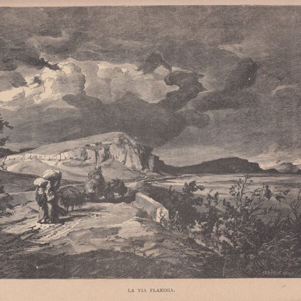 La via Flaminia, 1885