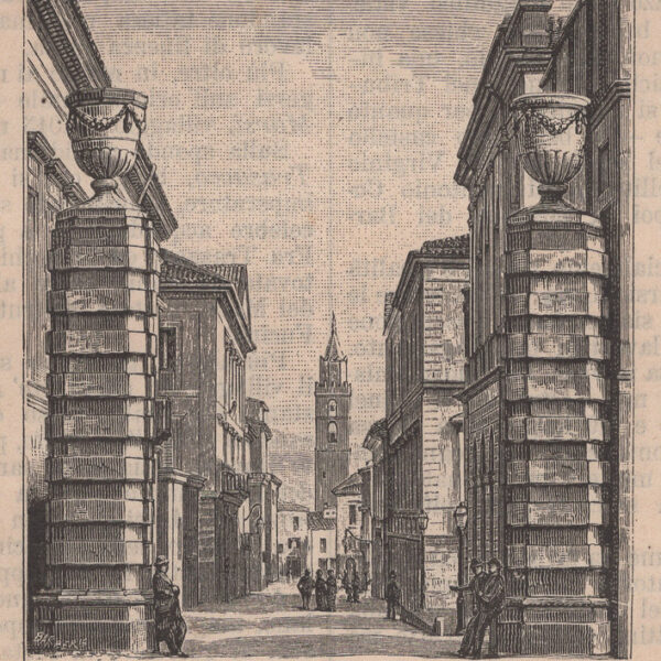 Teramo, Corso San Giorgio, 1890