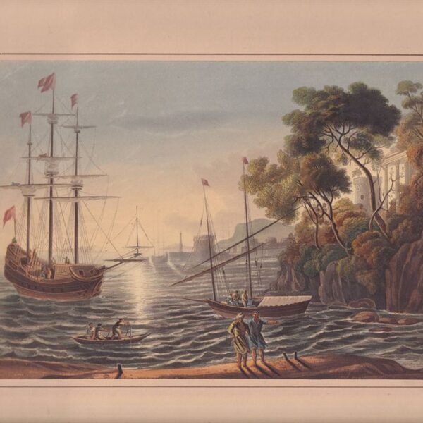 Claude, Un porto marittimo, 1830