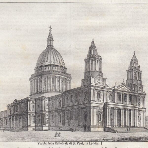 Londra, Cattedrale di S.Paolo, 1841
