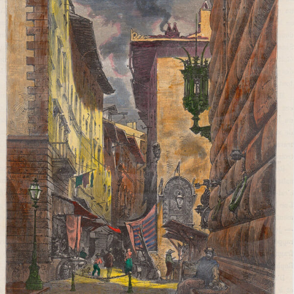Firenze, Via Strozzi, 1877