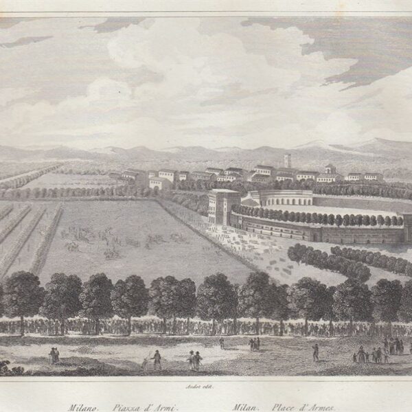 Milano, Piazza d'Armi, 1834-1837