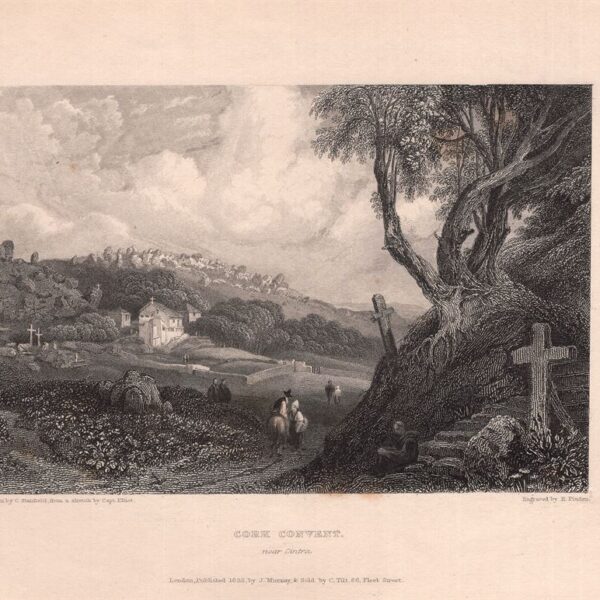 Cork Convent, presso Citra (Sintra) Portogallo, 1832