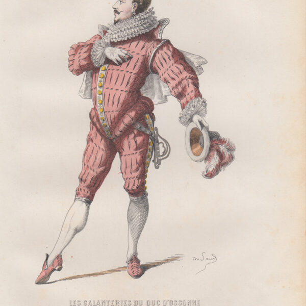 Les galanteries du Duc d'Ossonne, Jean Mairet, 1873