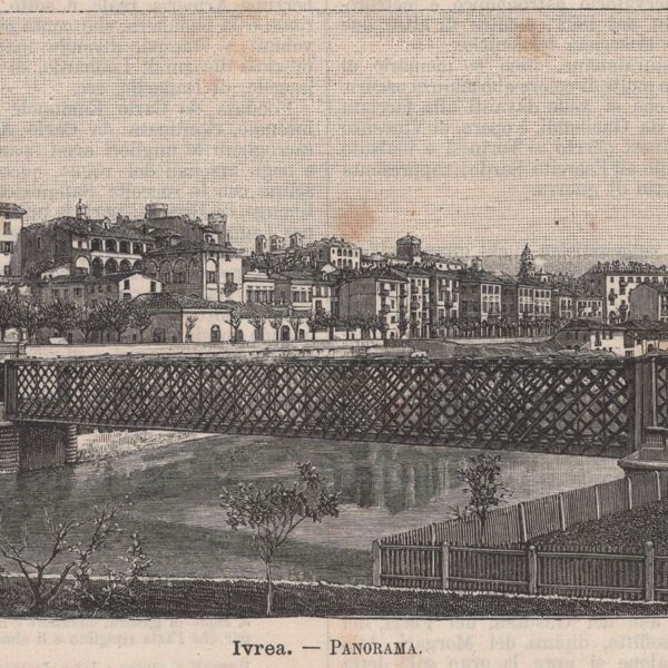 Ivrea, Panorama, 1890