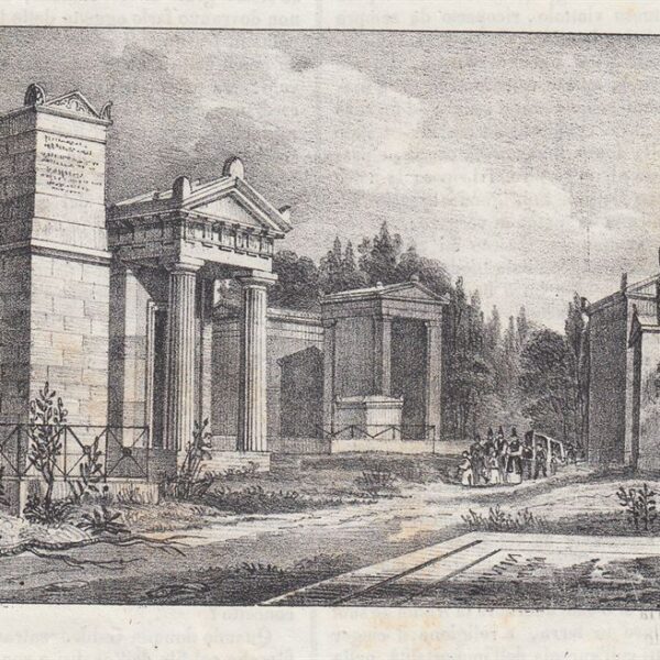 Cimitero del P. Lachaise, Parigi, 1842