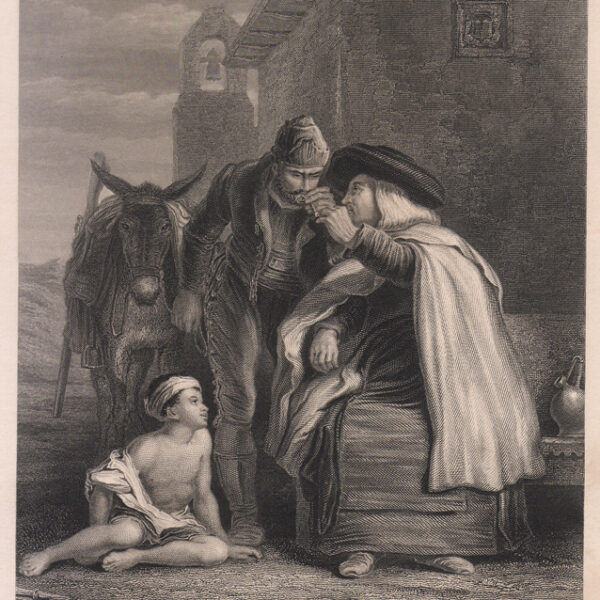 La partenza del guerriero, Wilkie, 1850