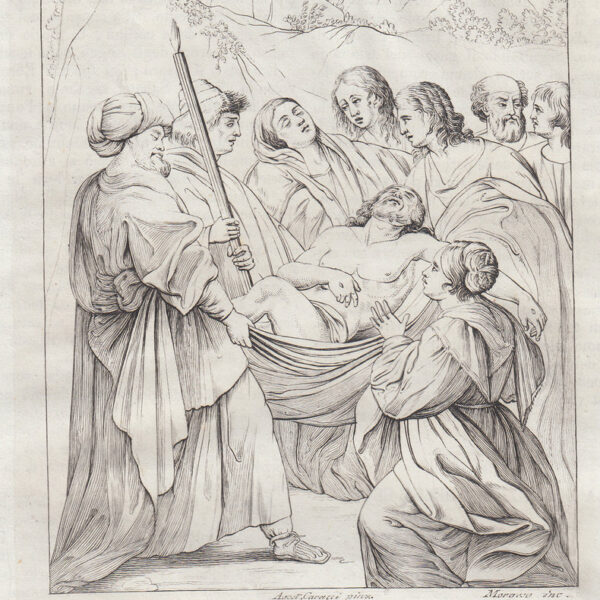 Agostino Carracci, La Deposizione della Croce, 1838