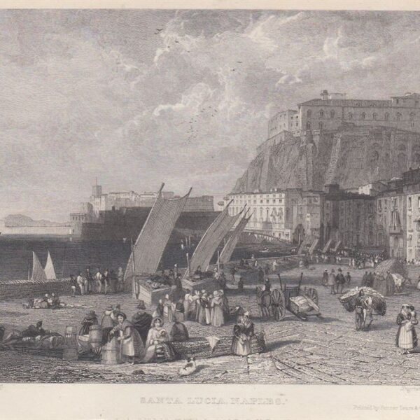Napoli, Santa Lucia, 1832