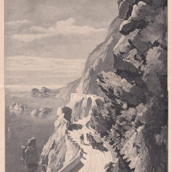 Positano, Costiera Amalfitana, fine 800