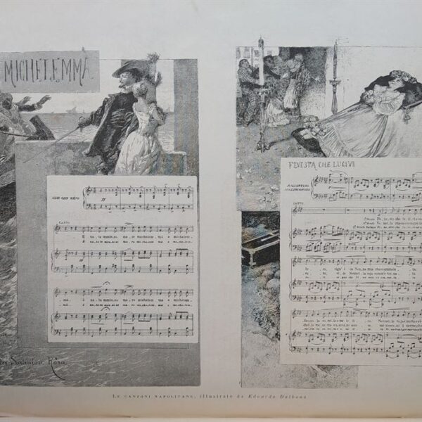 Canzoni Napoletane, Michelemma, Fenesta che lucivi, 1884