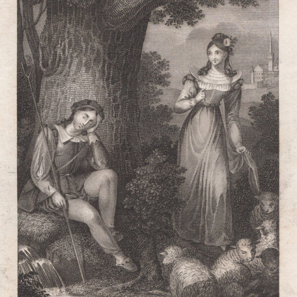 Piccola incisione del XVIII-XIX s