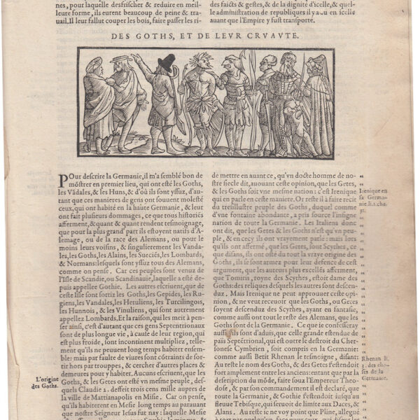 1575 Cosmografia Universale, I Goti