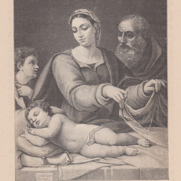 Sacra Famiglia Xilografia1877
