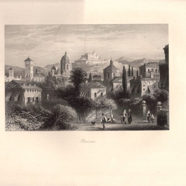 Brescia, Panorama, 1850