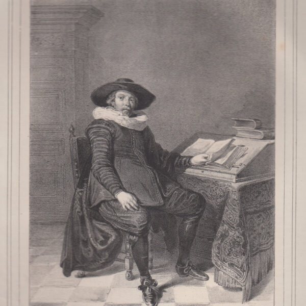 Letterato, F. Van Mieris, 1845