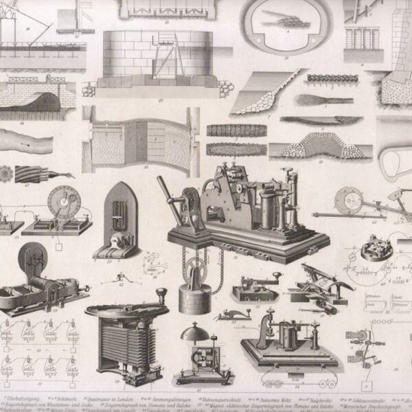 Tavola di architettura, 1850