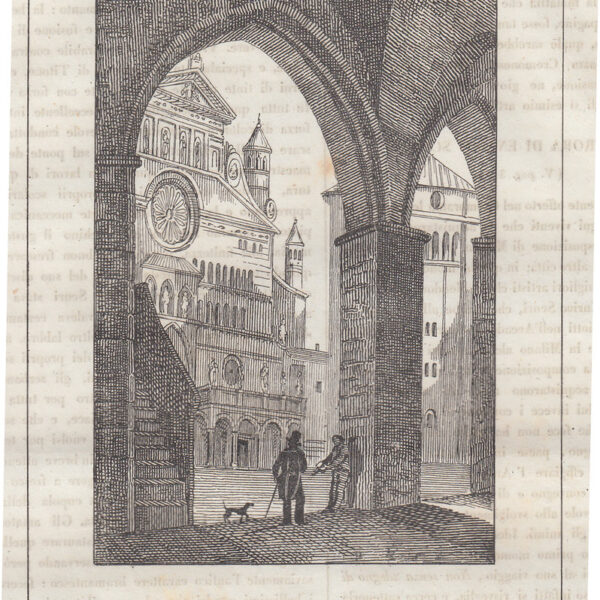 Piazza di Cremona, 1837