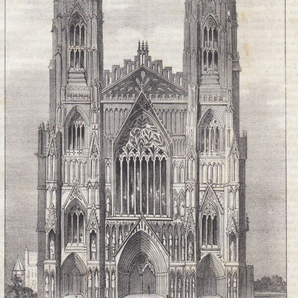 Cattedrale di York, Inghilterra, 1841