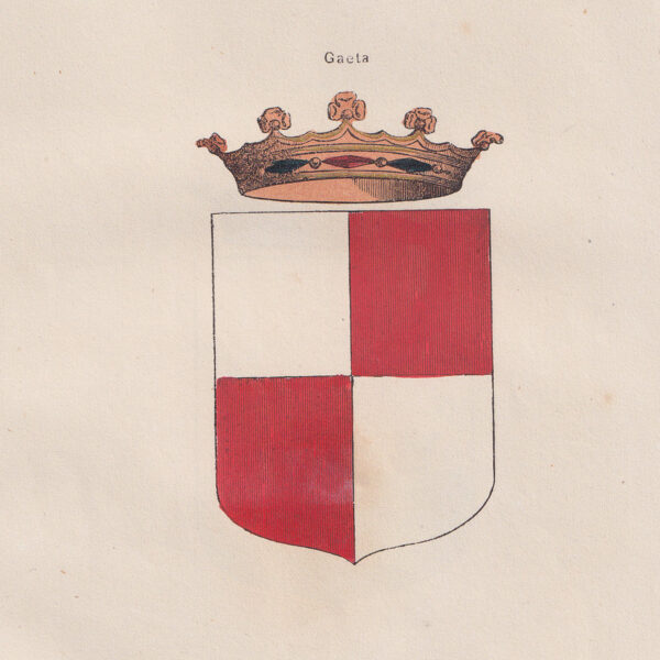 Stemma di Gaeta, 1866