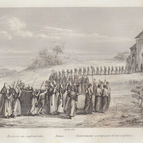 Mortorio con Confraternita, 1834