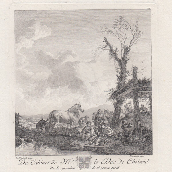 Philips Wouwerman, Basan, 1771