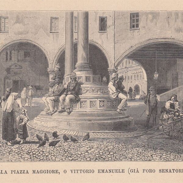 Ravenna, Piazza Maggiore, 1875