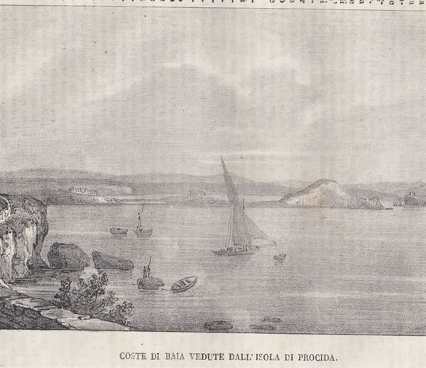 Baia dall'Isola di Procida, 1845